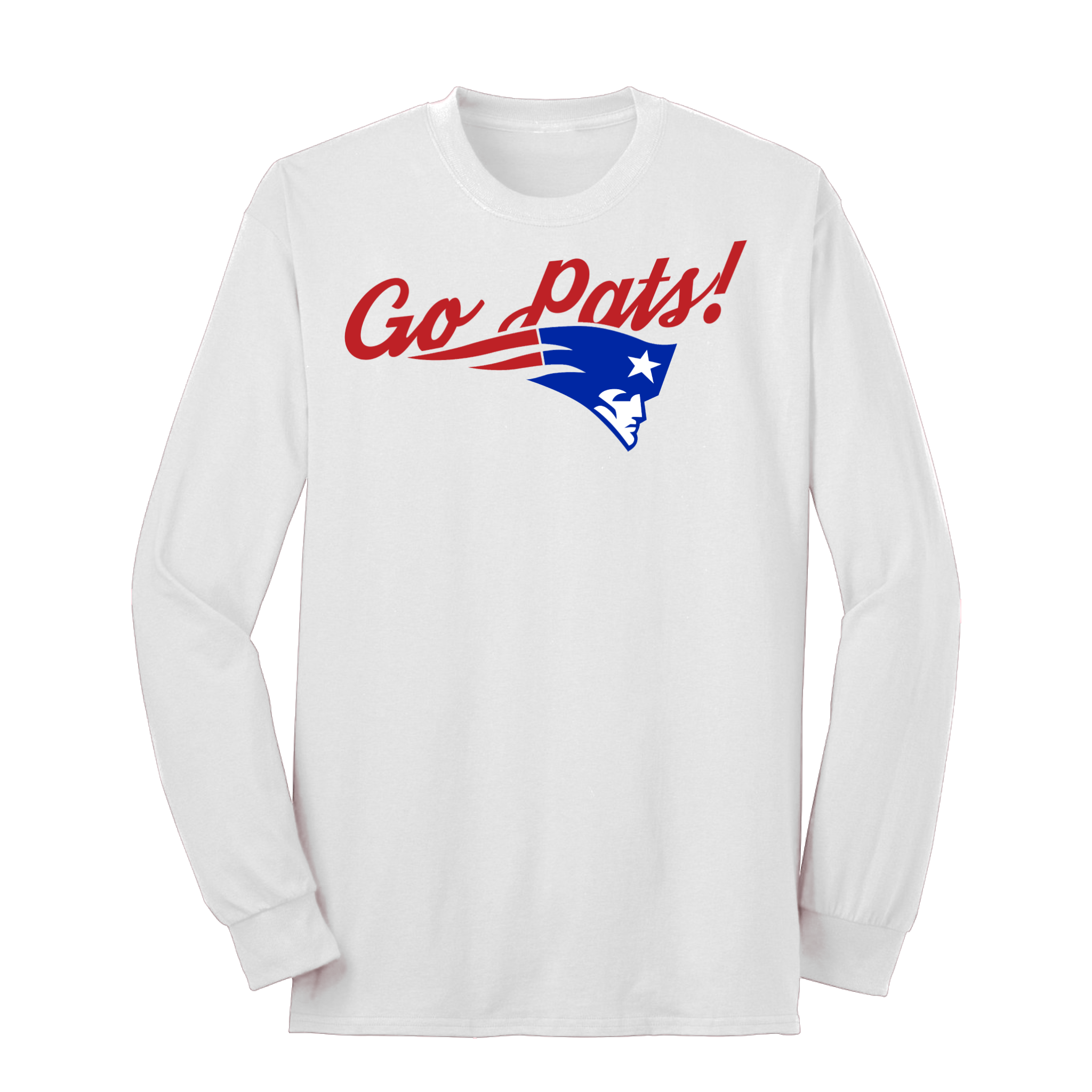 Patrick Henry "Go Pats!" Long Sleeve Tee