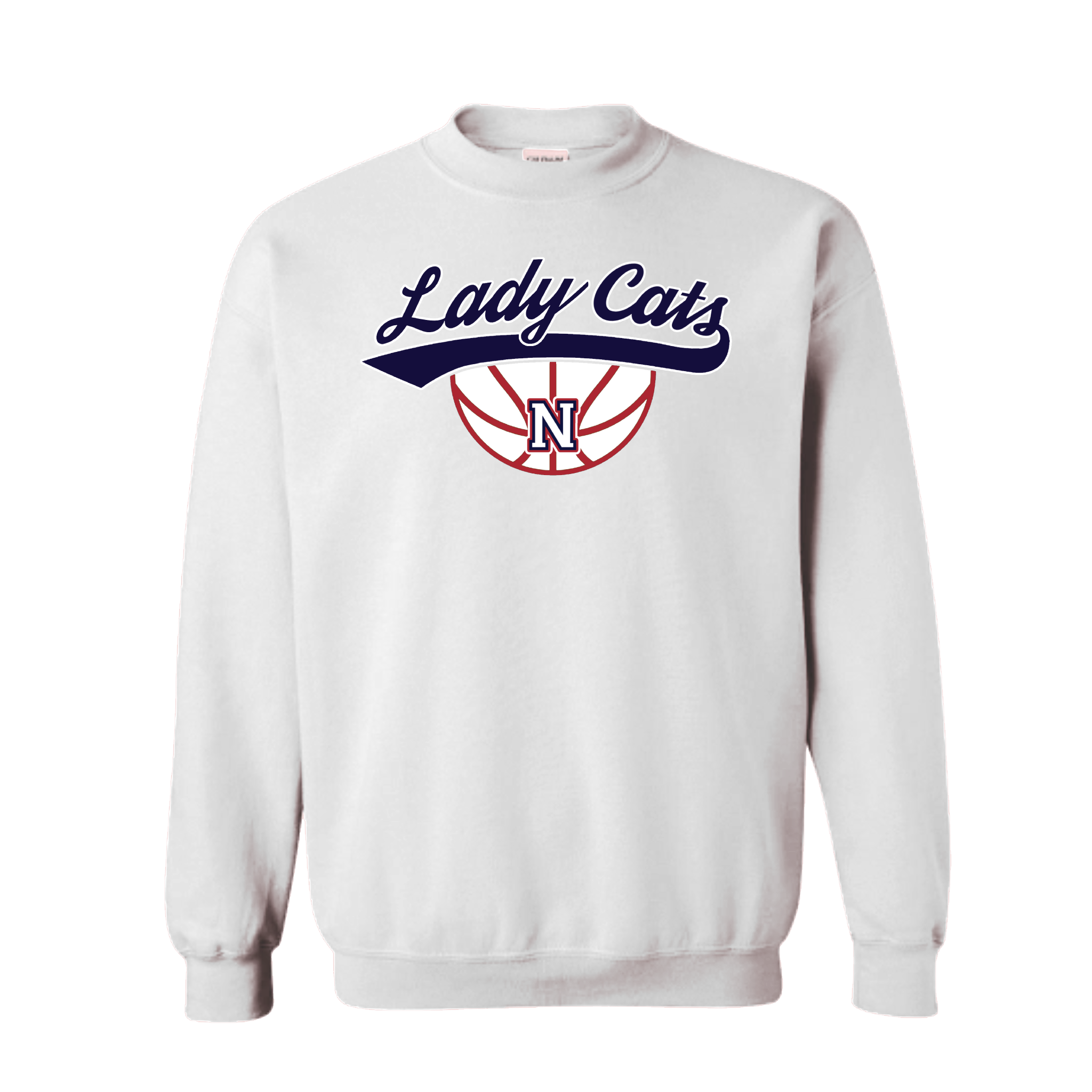 Napoleon Lady Cats Basketball Crewneck Sweatshirt