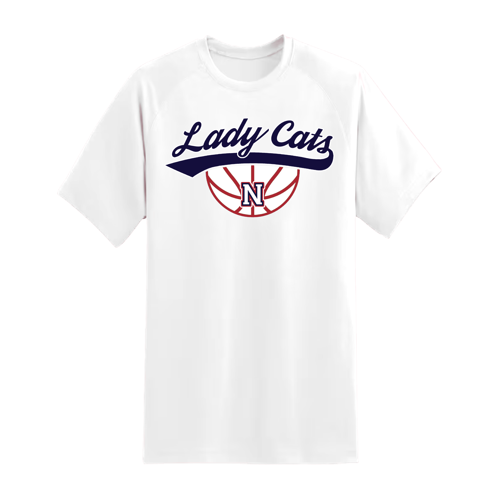 Napoleon Lady Cats Basketball Short Sleeve Tee