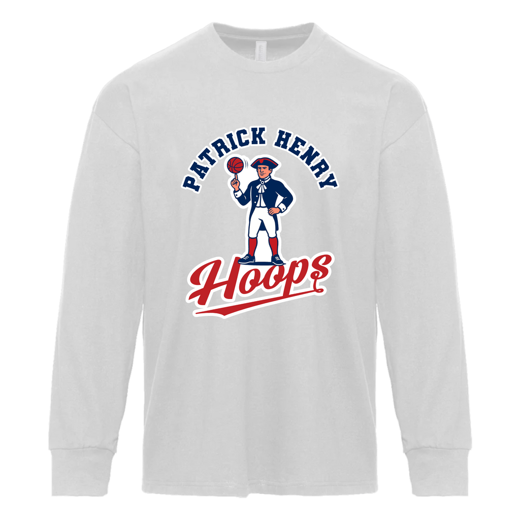 Patrick Henry Hoops Minuteman Long Sleeve Tee