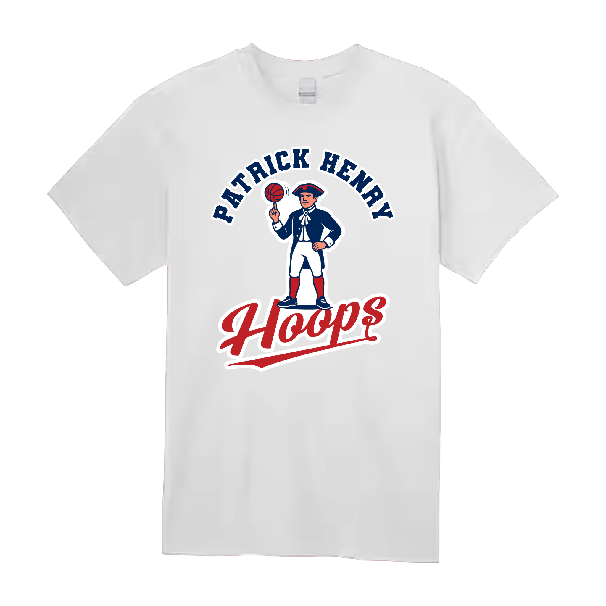 Patrick Henry Hoops Minuteman Short Sleeve Tee