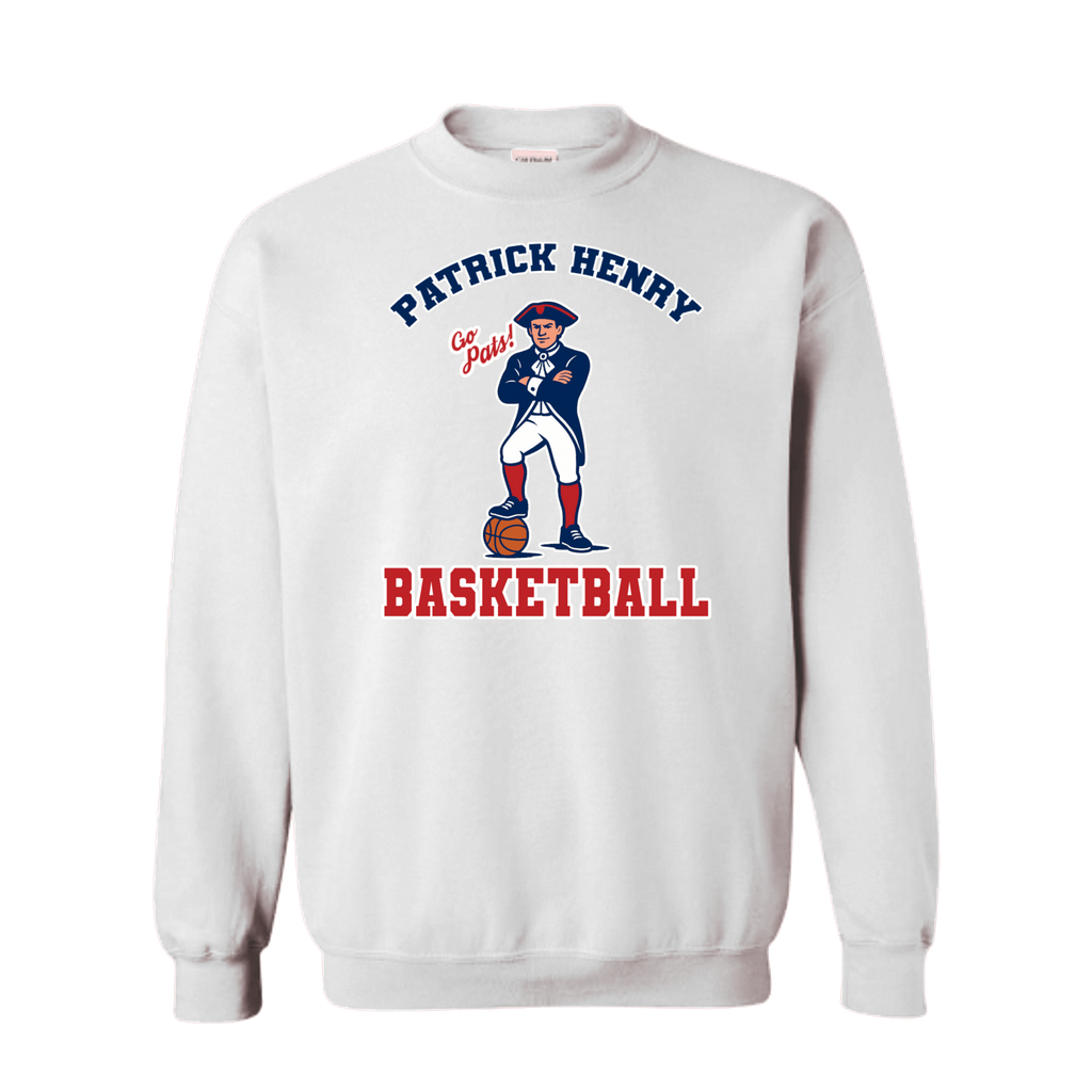 Patrick Henry Basketball Minuteman Crewneck Sweatshirt