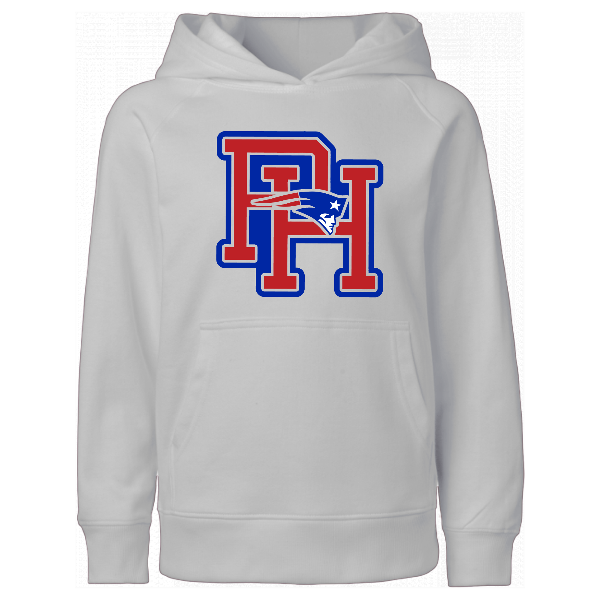 Patrick Henry Patriots Logo Combo Hooded Sweatshirt