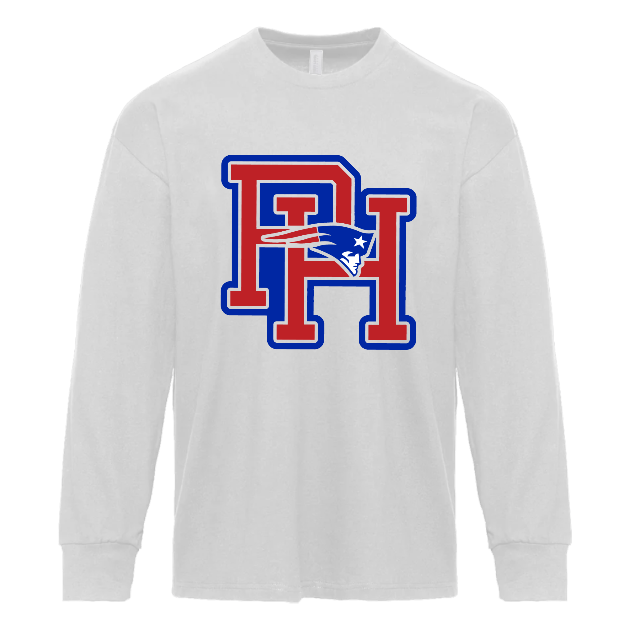 Patrick Henry Patriots Logo Combo Long Sleeve Tee