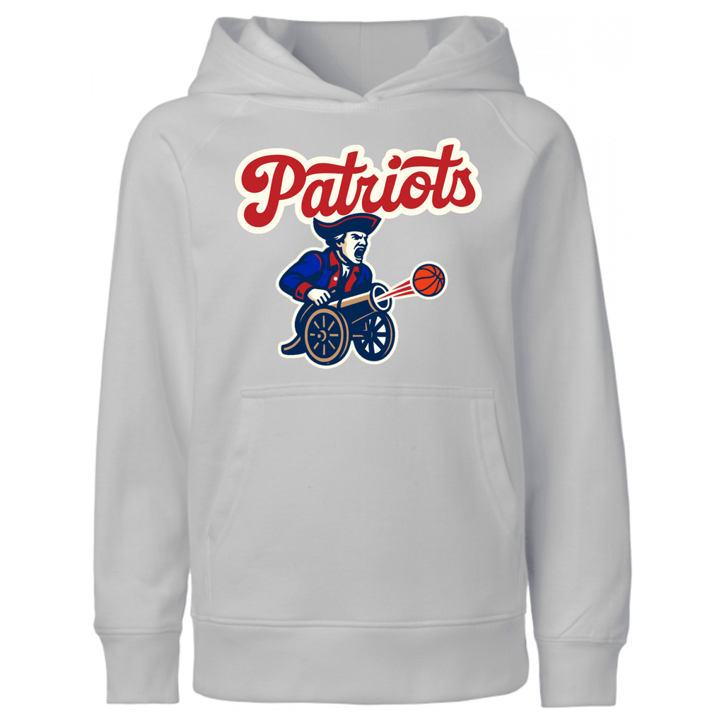 Patriots Minuteman Basketball Canon Hooded Sweatshirt