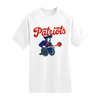 Patriots Minuteman Basketball Cannon Short Sleeve Tee