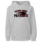 Blackout w/ Red Outline Patrick Henry Patriots Hooded Sweatshirt