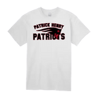 Blackout w/ Red Outline Patrick Henry Patriots Short Sleeve Tee