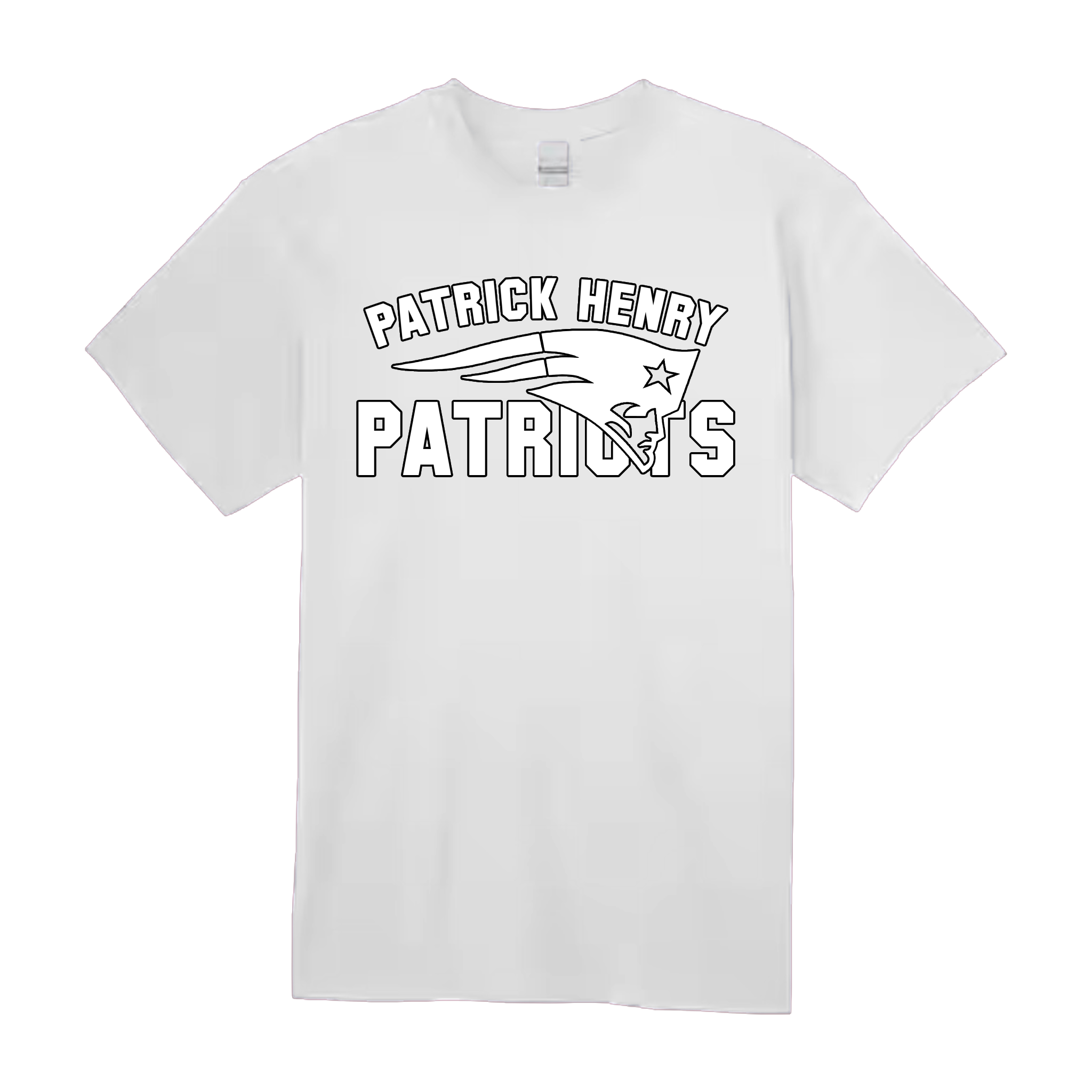 Whiteout Patrick Henry Patriots Short Sleeve Tee