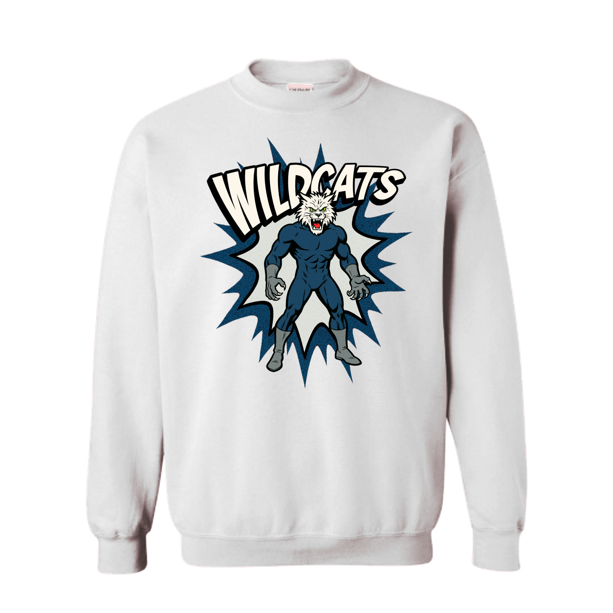 Napoleon Wildcats Comic Crewneck Sweatshirt