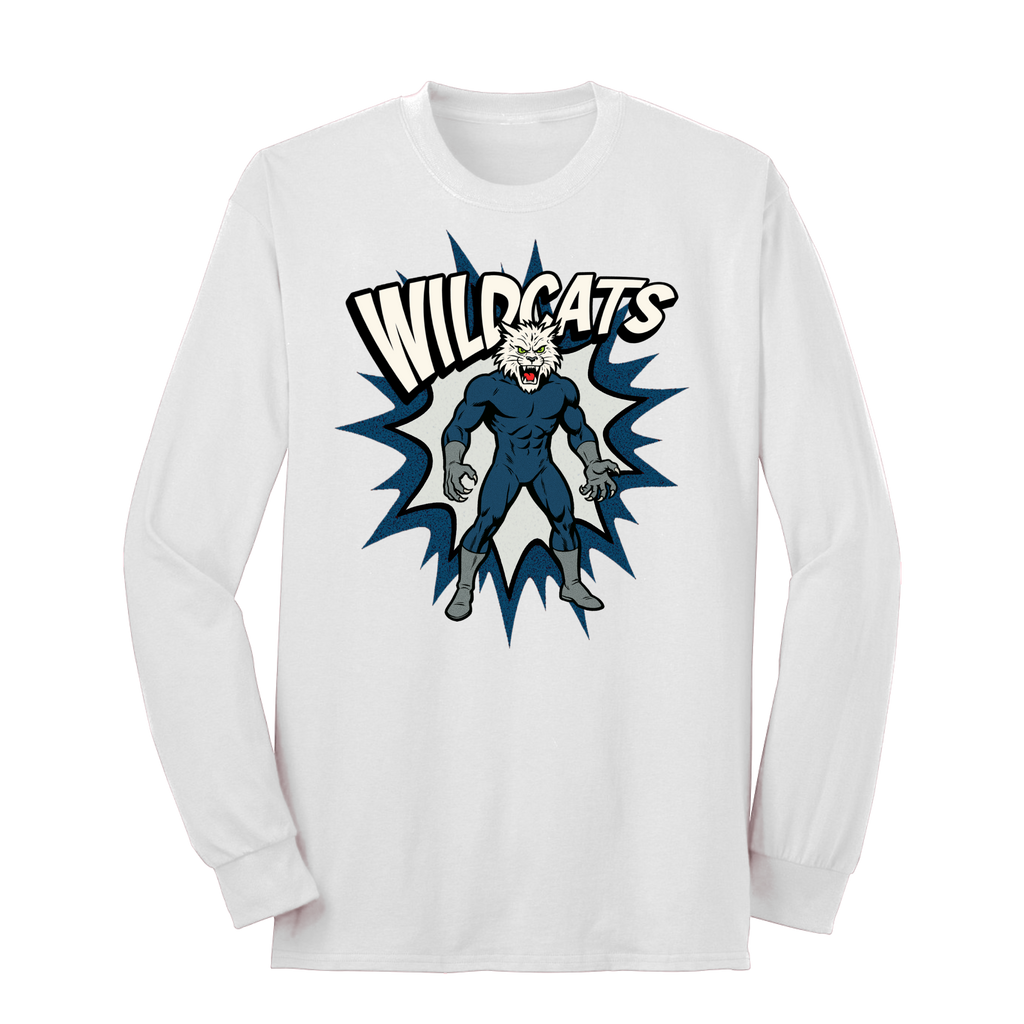 Napoleon Wildcats Comic Long Sleeve Tee