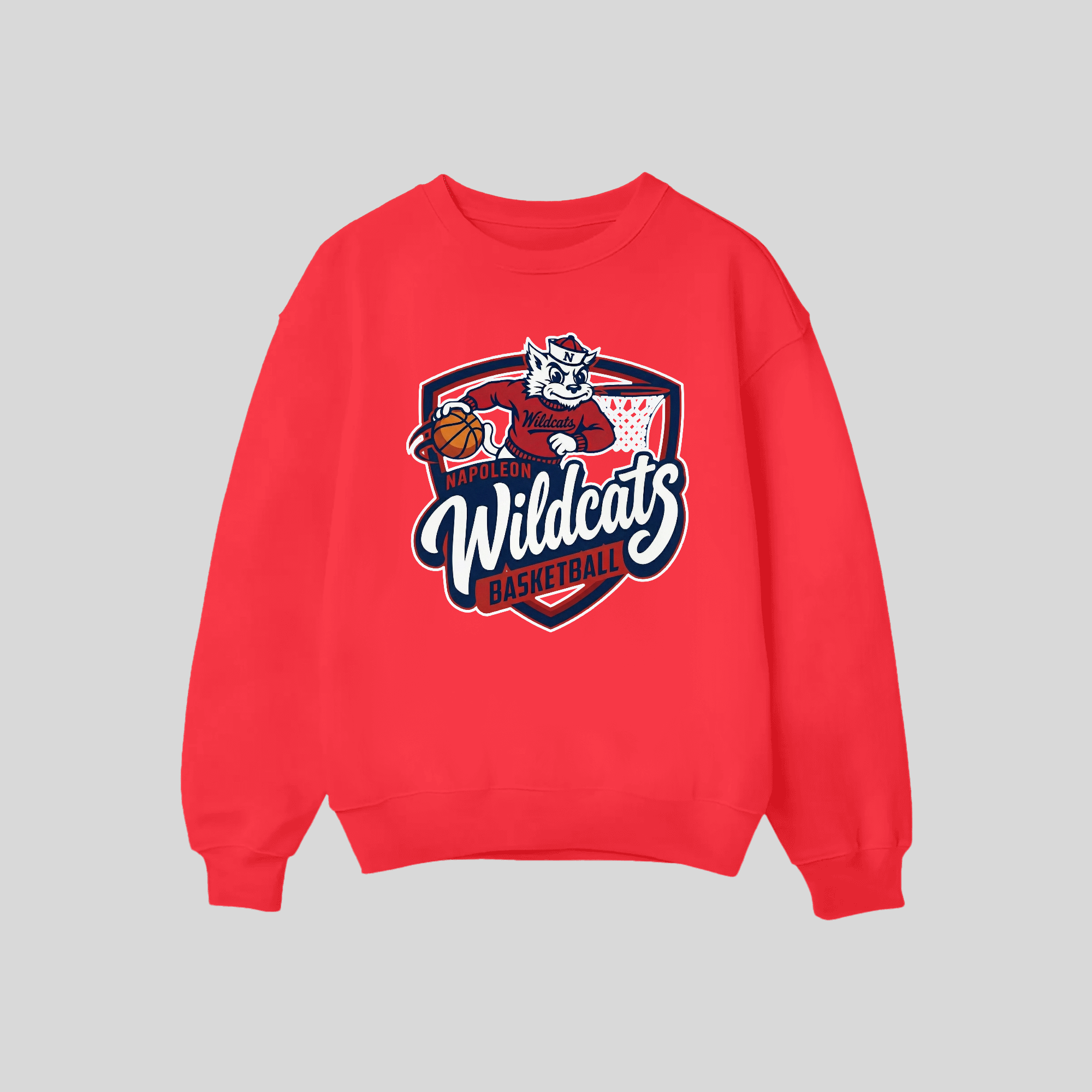 Napoleon Basketball Mascot