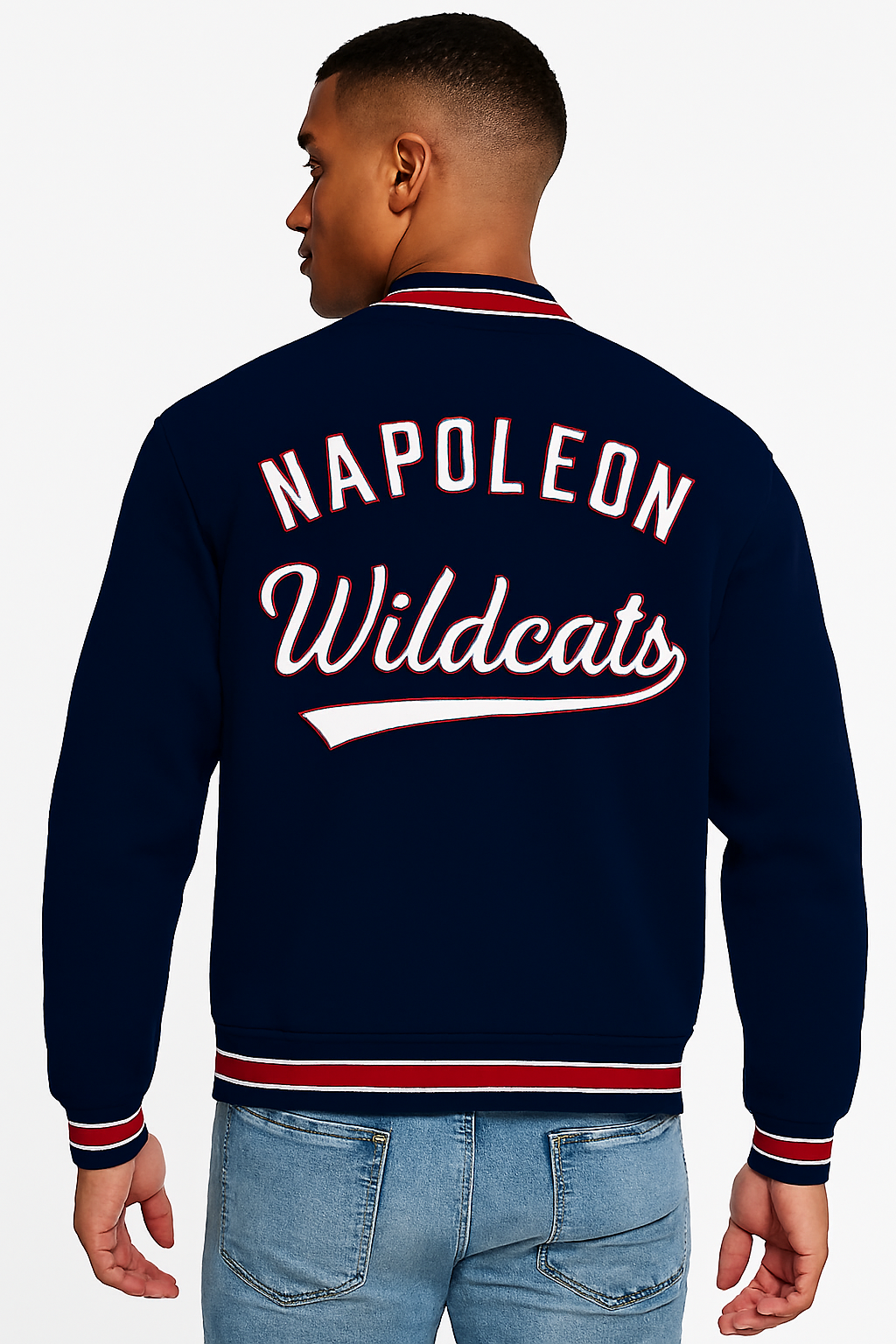 Game Day Wildcats Retro Jacket "Letterman"