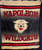 Wildcat Fleece Blanket Sublimated Design 50"x60"