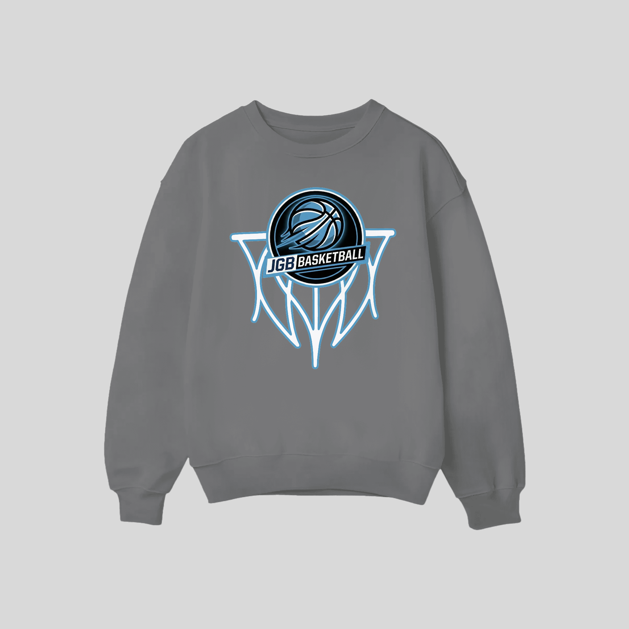 JGB Fan Favorite Crewneck Basketball Hoop Design 1