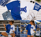 Defiance Bulldogs Split Color T shirt