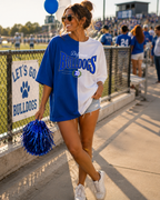 Defiance Bulldogs Split Color T shirt