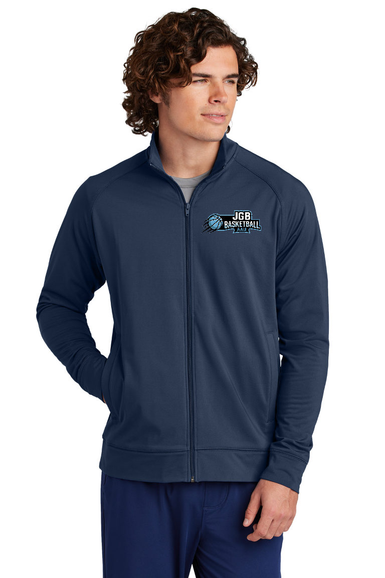 Sport-Tek Sport-Wick ® Stretch Full-Zip Jacket JGB AAU Adult Sizing