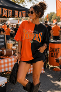 Liberty Center Split Color T shirt