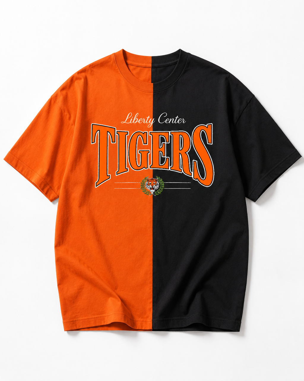 Liberty Center Split Color T shirt