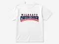 Youth and Adult white wildcats cheerleader t-shirt