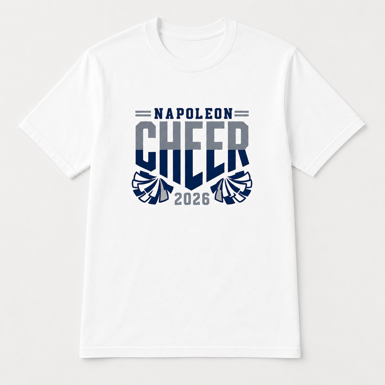 White Napoleon Cheer tee