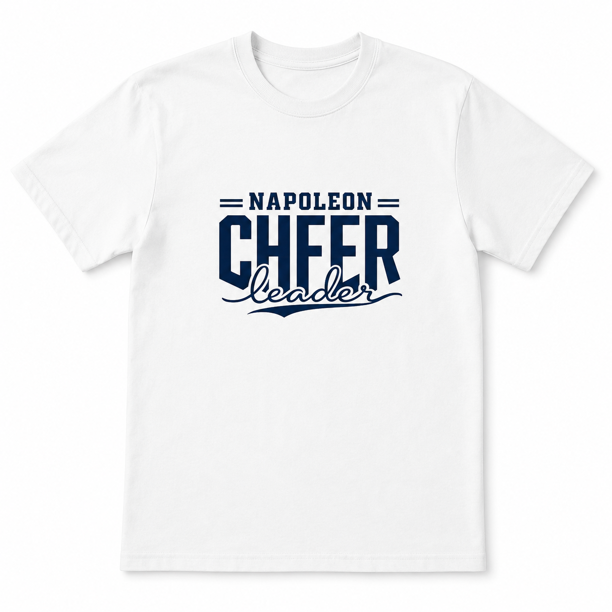 Youth and Adult white Napoleon Cheerleader