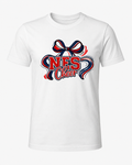 White N.E.S. Cheer Bow