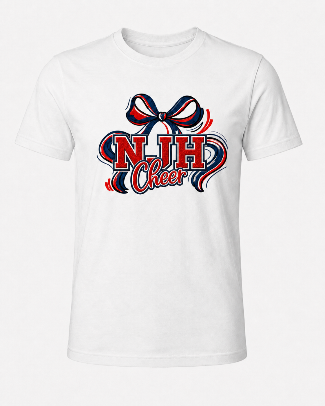 Napoleon Junior High Cheer bow design