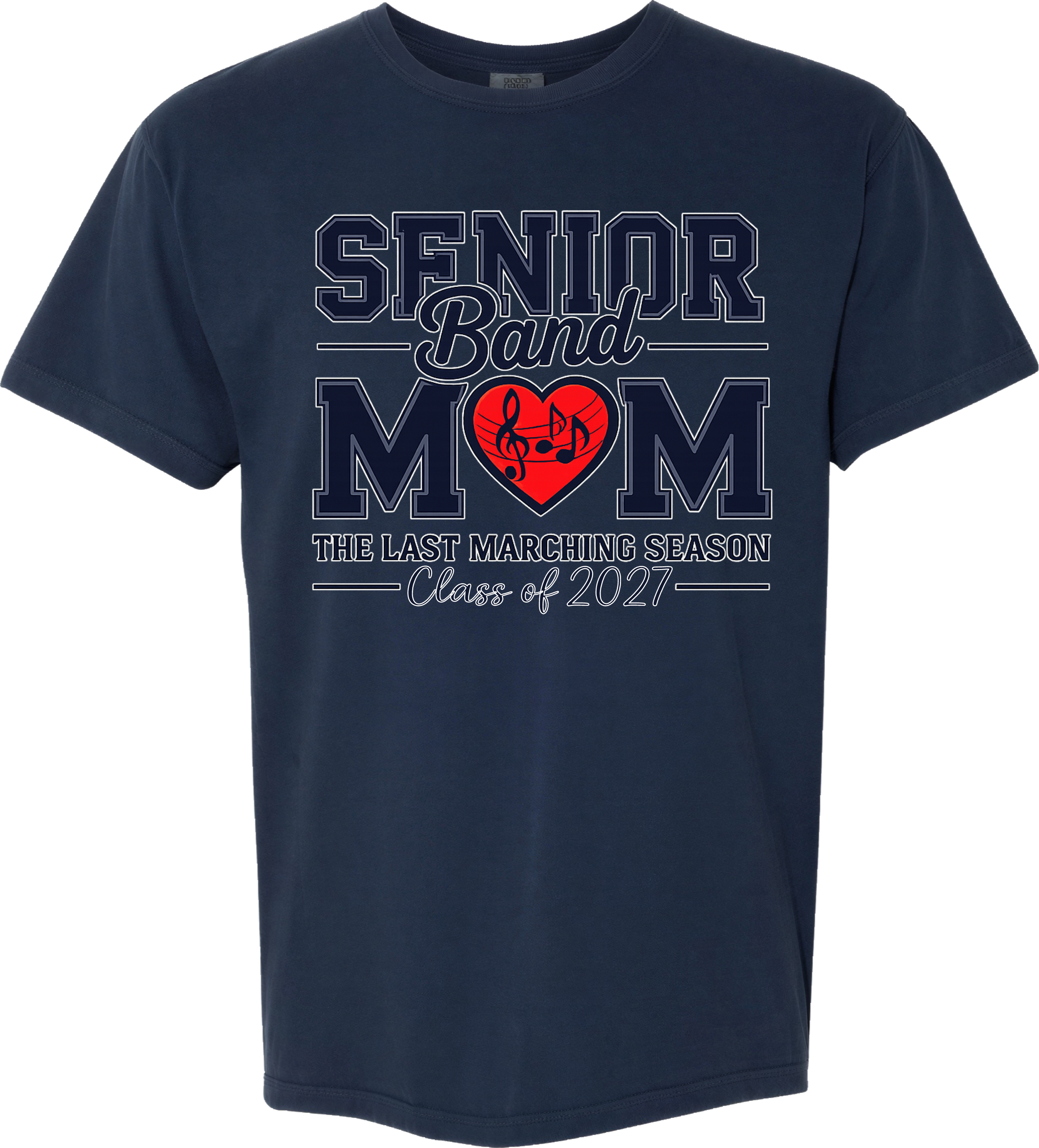 Senior Band Mom Comfort Colors Design 3