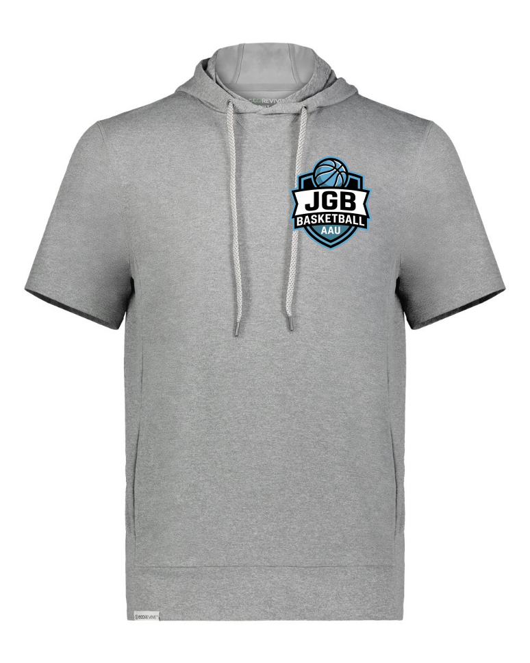 JGB AAU Adult Short Sleeve Ultra Soft Short Sleeve Hoodie