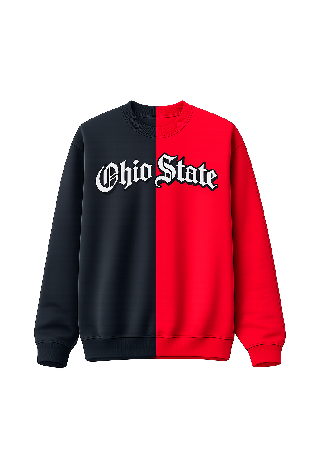 Ohio Split Crewneck Design