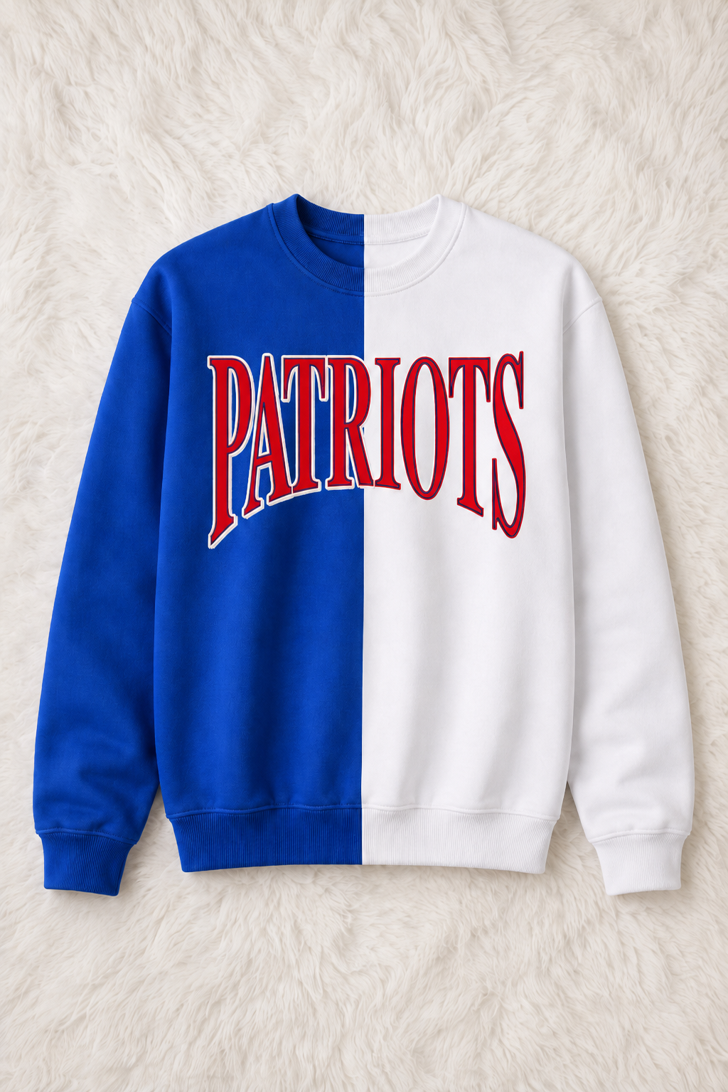 Patrick Henry Split Crewneck Design 1