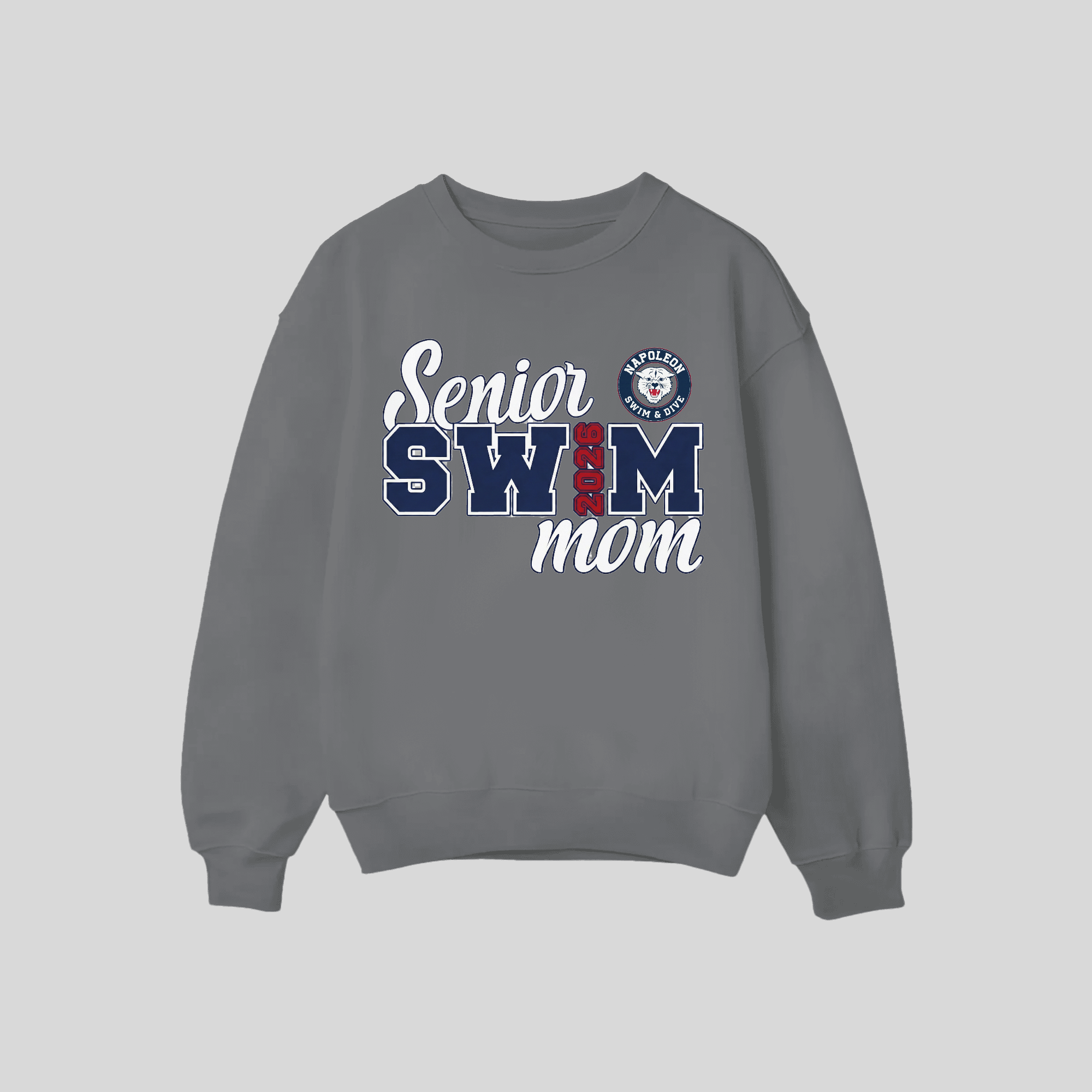 Senior Swim Mom Crewneck