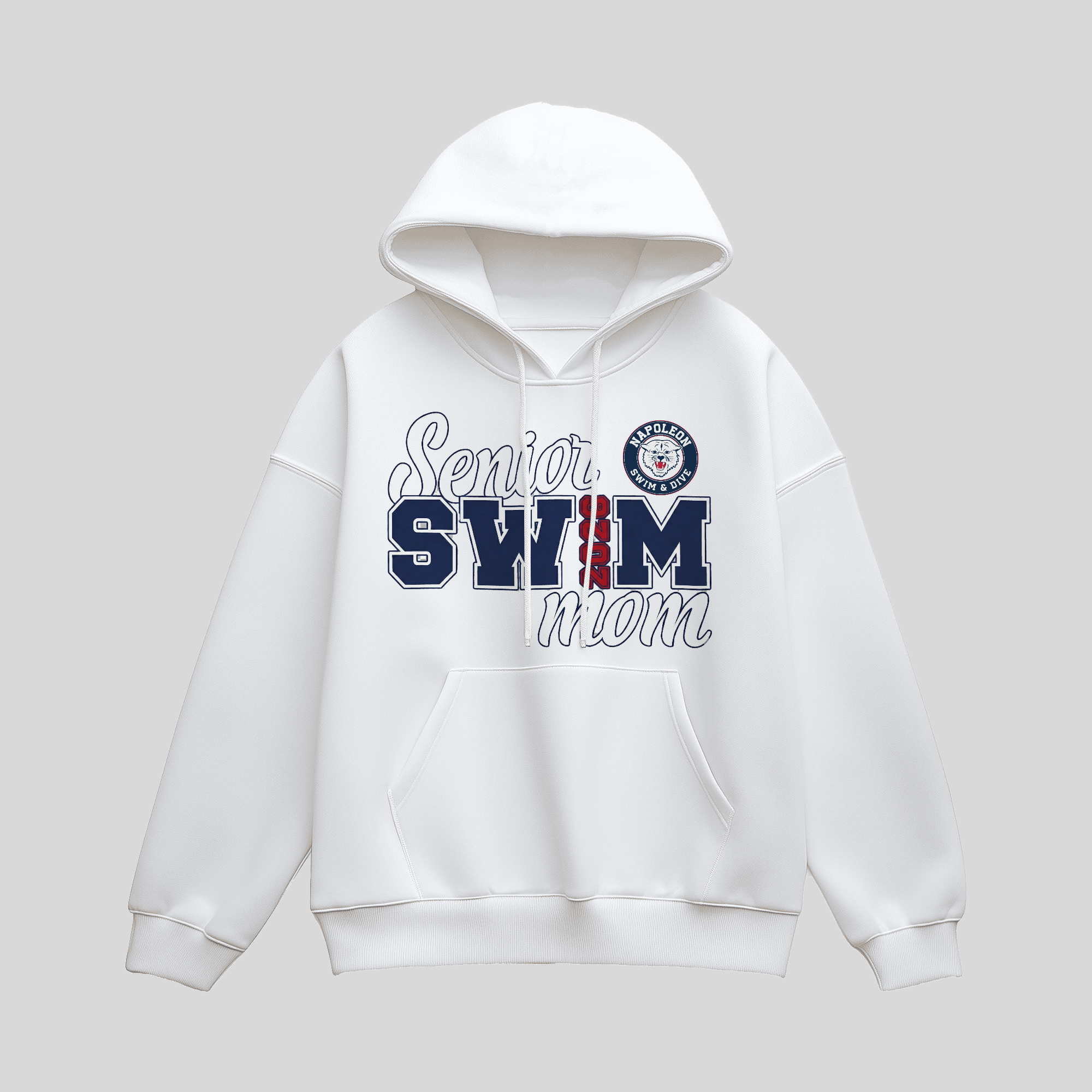Senior Swim Mom Hoodie