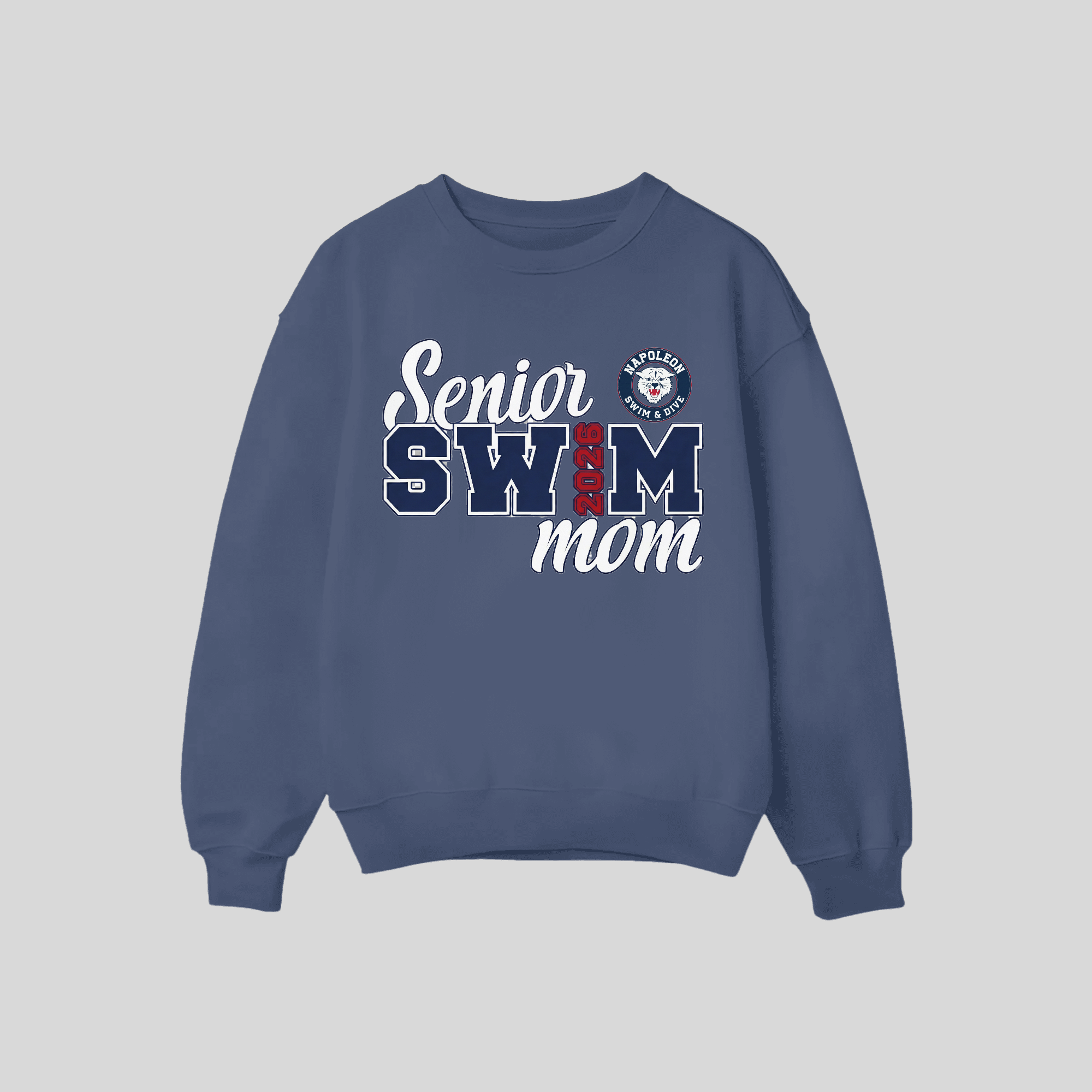 Senior Swim Mom Crewneck