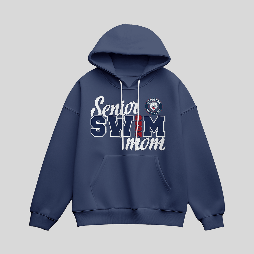 Senior Swim Mom Hoodie