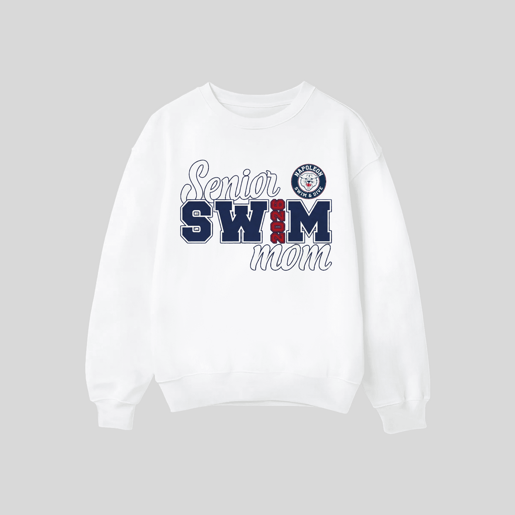Senior Swim Mom Crewneck