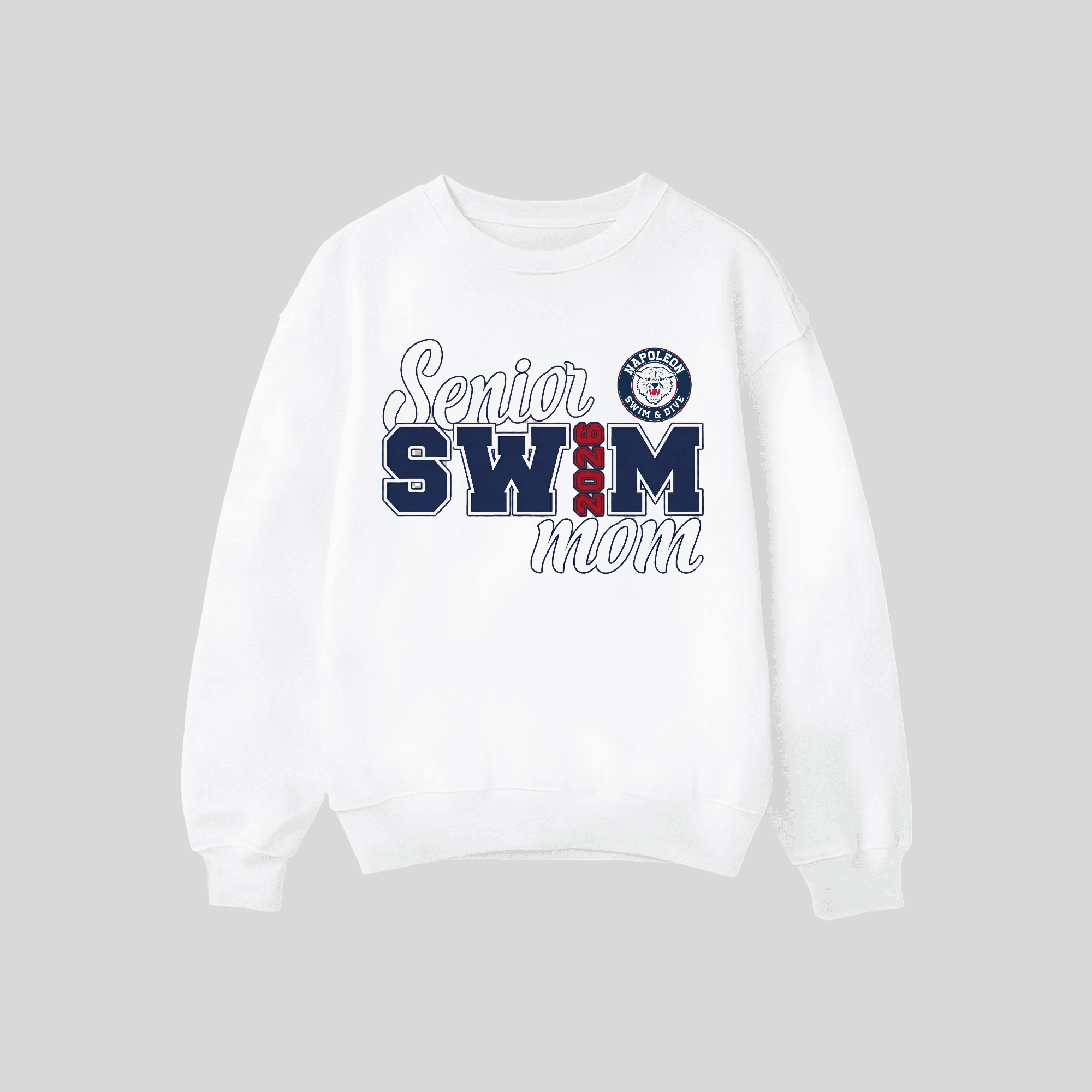 Senior Swim Mom Crewneck