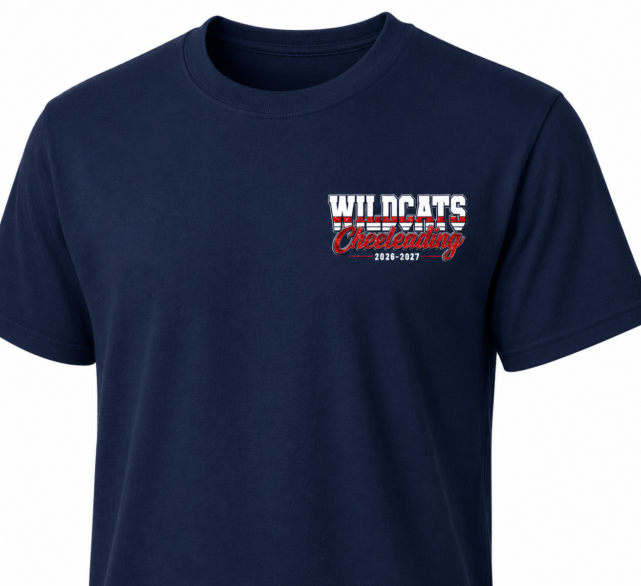 Youth and Unisex wildcat cheer t-shirt