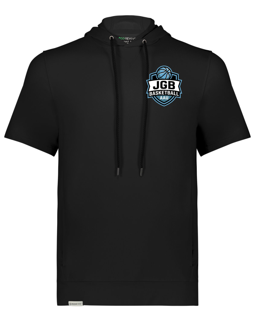 JGB AAU Adult Short Sleeve Ultra Soft Short Sleeve Hoodie
