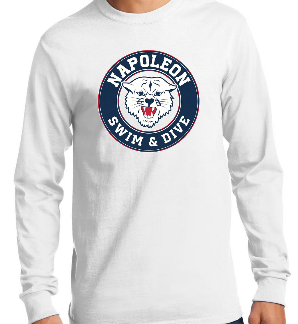 Swim & Dive Longsleeve T Shirt Adult Unisex