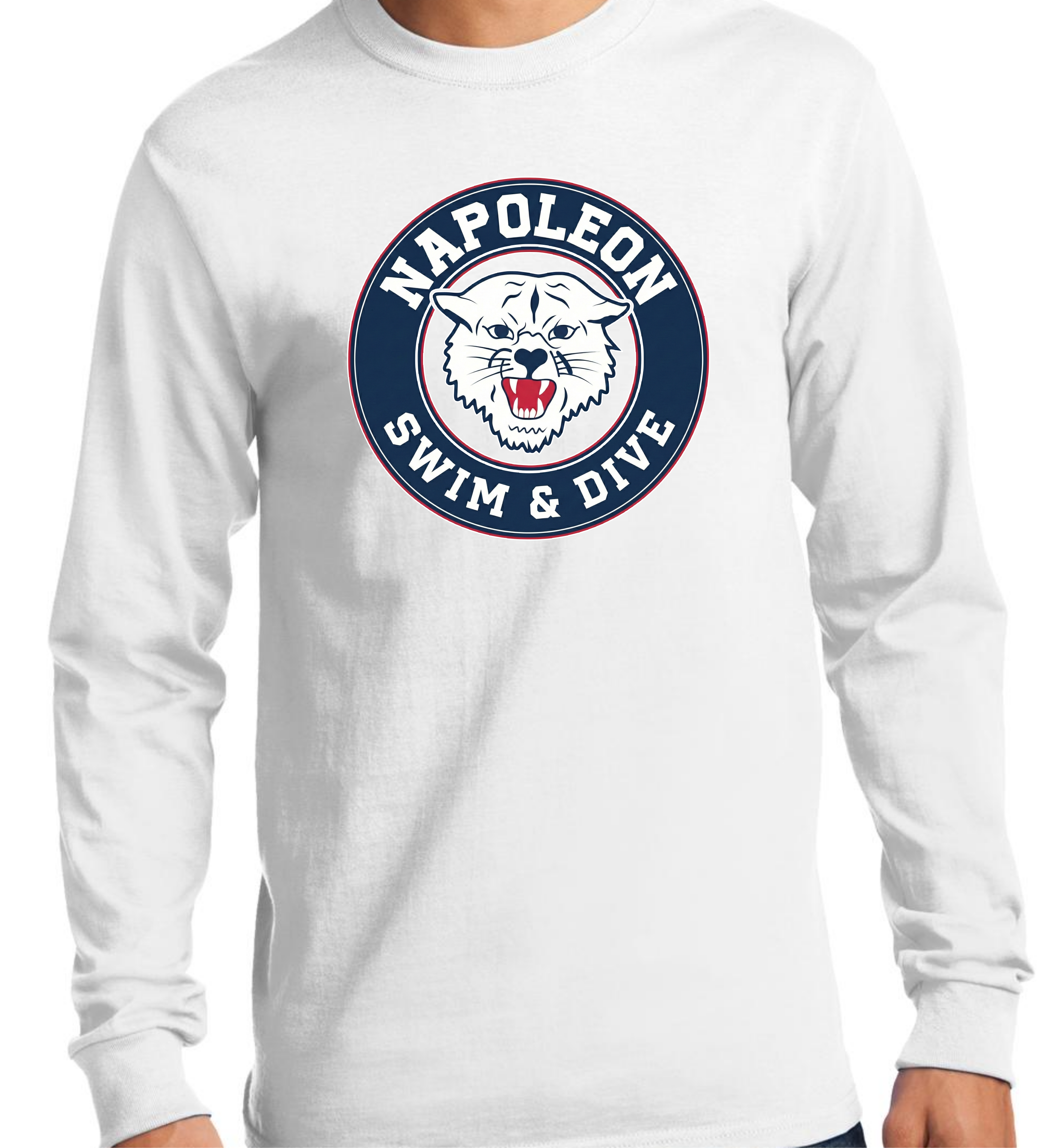 Swim & Dive Longsleeve T Shirt Adult Unisex