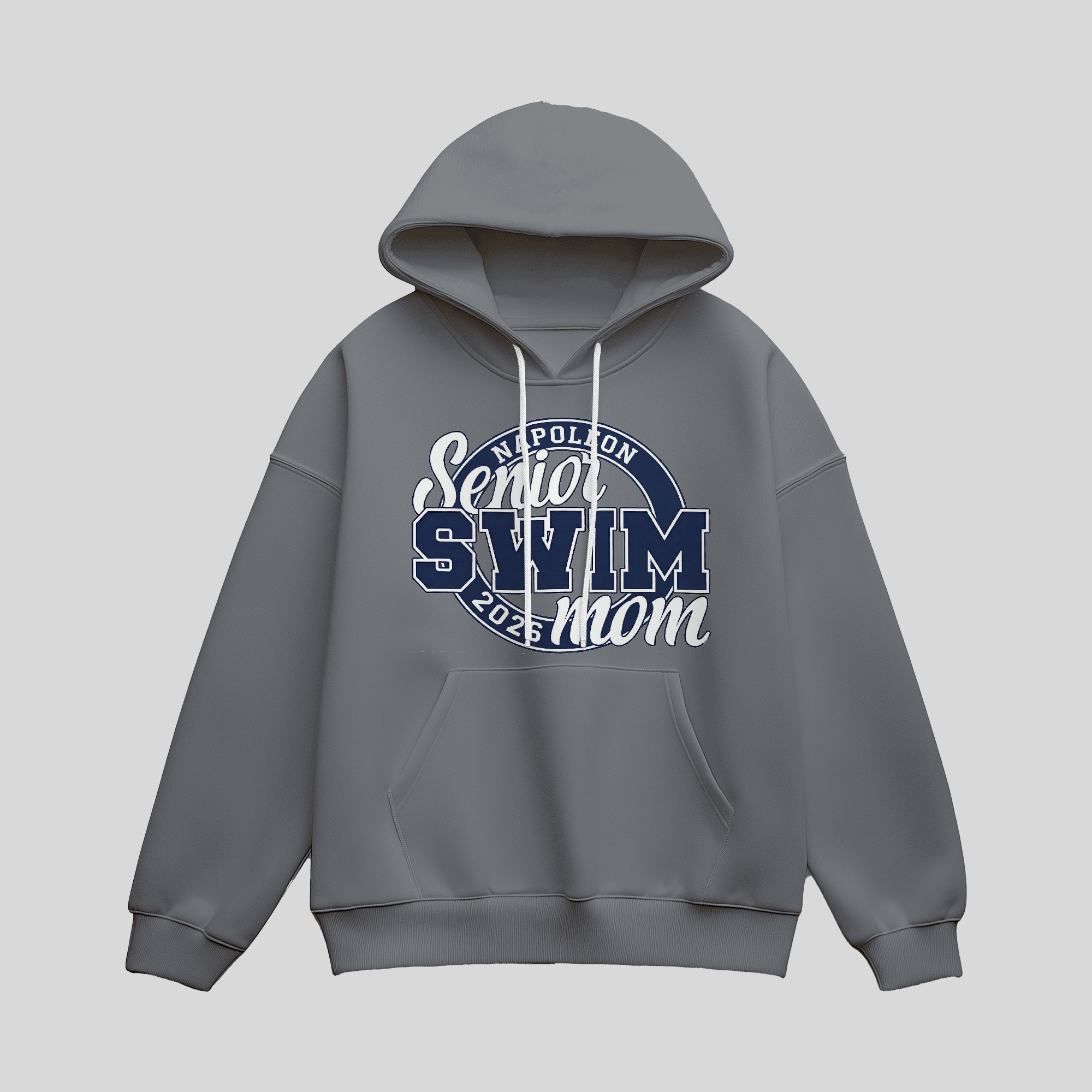 Senior Swim Mom Hoodie Design 2