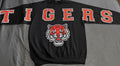 LC Tigers Black Crewneck Varsity Oversized Letters Font
