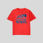 Patriots Generic Stars Modern T Shirt Youth and Adult Sizing