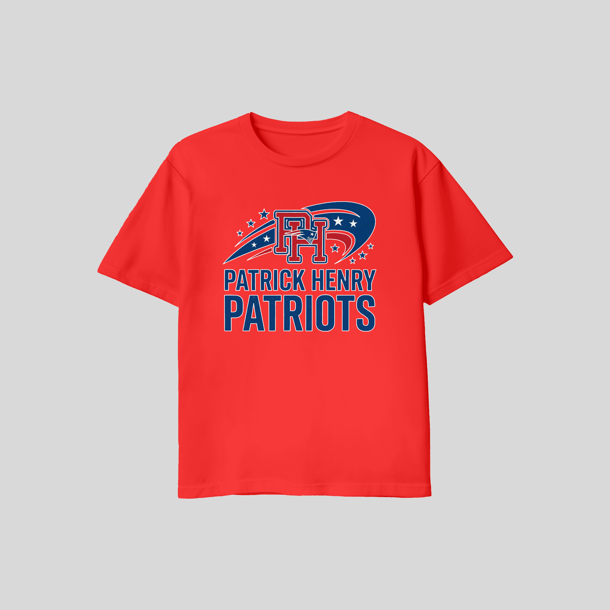 Patriots Generic Stars Modern T Shirt Youth and Adult Sizing